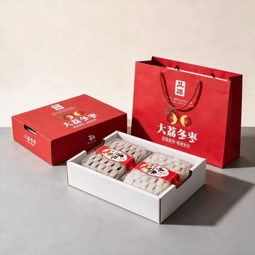 品臻红礼盒